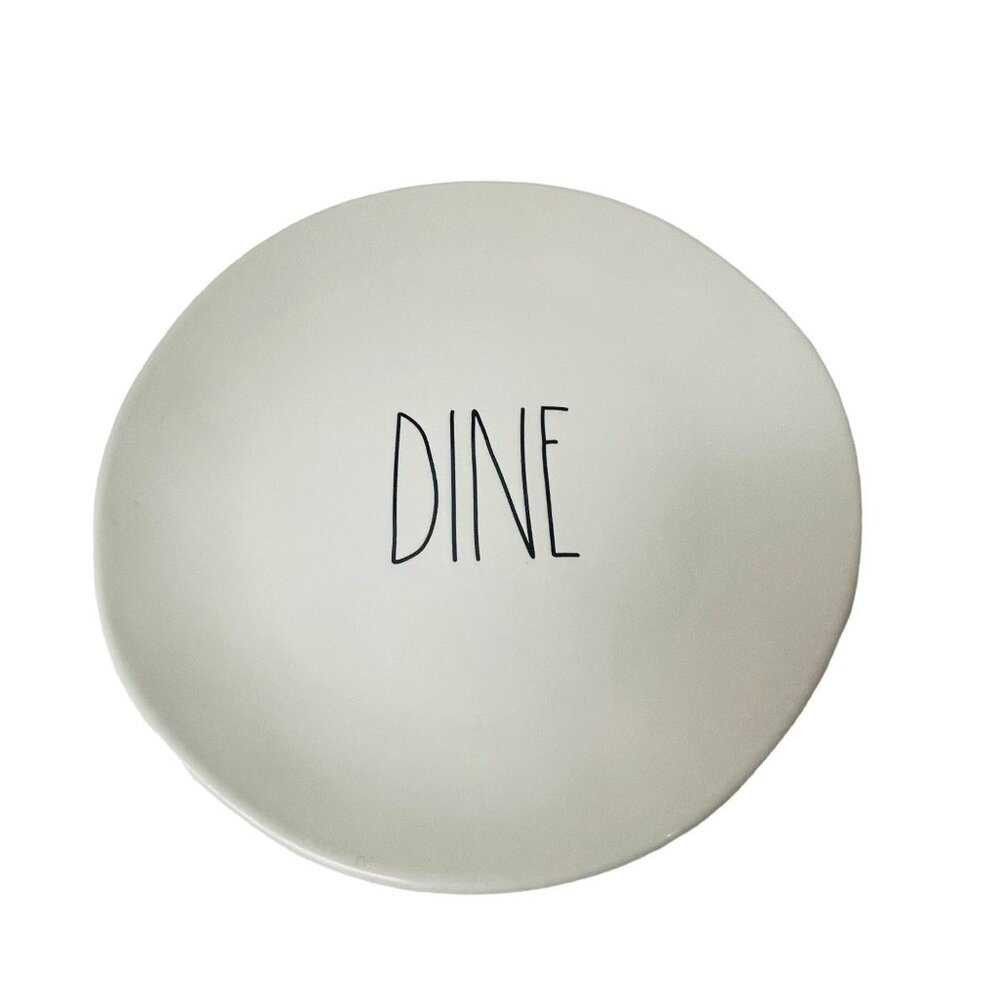 Rae Dunn Artisan Dine Plate Collection Ceramic 11" Whiteβ